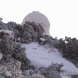 snowy dome exterior